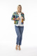Printed Cotton Ponte Jacket