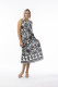 Suriname Black Dress Maxi Sleeveless