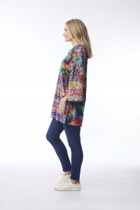 Digital Tunic Flared Cuff