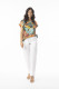 Guaratiba Top Rolled Neckline