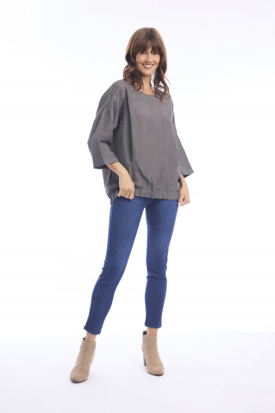 Linen Top Boxy
