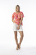 Montevideo Pink Top Short Sleeve