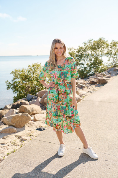 Yvonne Dress Round Neck