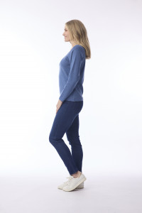 Square Neck Knit Jumper