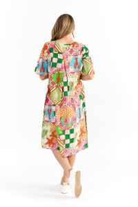 Yvonne Dress Round Neck