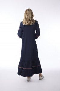 Ivanova Maxi Dress Embroidered