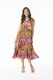 Sao Paulo Dress Round Neckline Sleeveless
