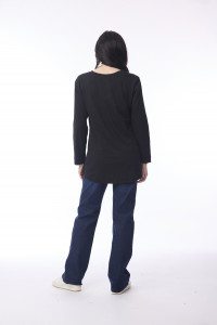Essential Knit Top V Neck