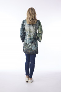 Digital Tunic Flared Cuff