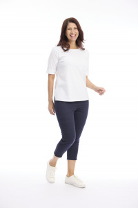 Capri Stretch Denim Jeggings