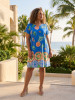 Antibes Dress Reversible Short Sleeve
