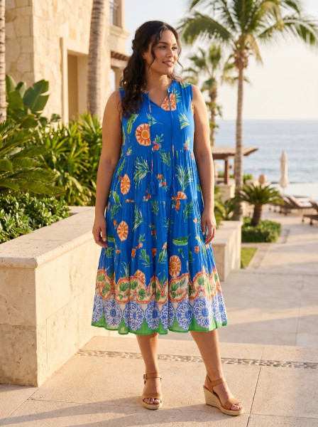 Antibes Dress Layers Sleeveless