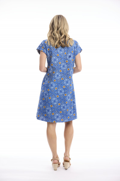 Avignon Dress Reversible Short Sleeve