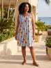 Bairritz Dress Reversible Panel Sleeveless