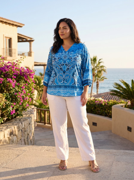 Boho Top 3/4 Sleeve