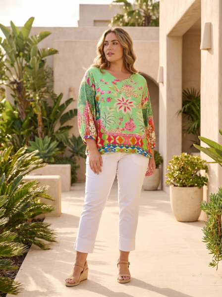 Boho Top 3/4 Sleeve