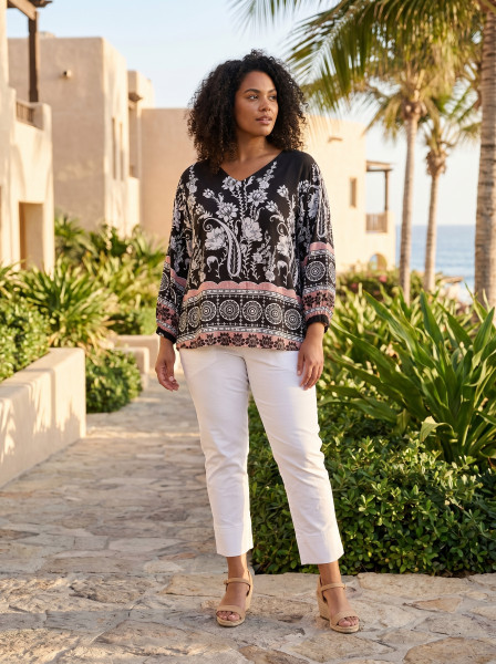 Boho Top 3/4 Sleeve