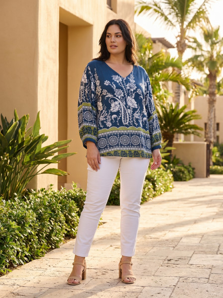 Boho Top 3/4 Sleeve