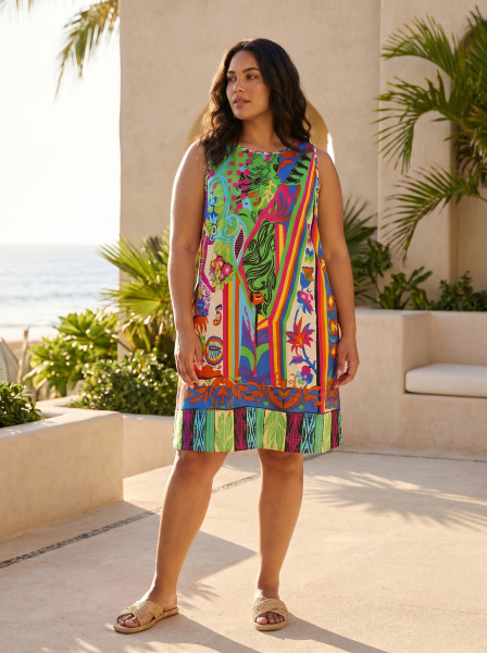 Bonnieux Dress Reversible Sleeveless