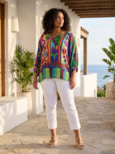 Bonnieux Top 3/4 Sleeve