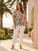 Camellias Top Frill