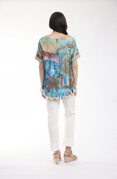 Casablanca Top Frill