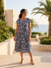 Cassis Dress Bias Pockets