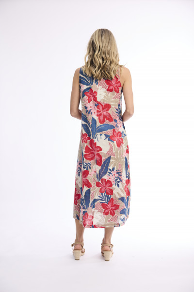 Cavailon Dress Midi Sleeveless