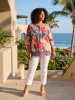 Cavailon Top Pleated