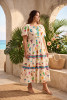 Citadelle Dress Maxi Short Sleeve