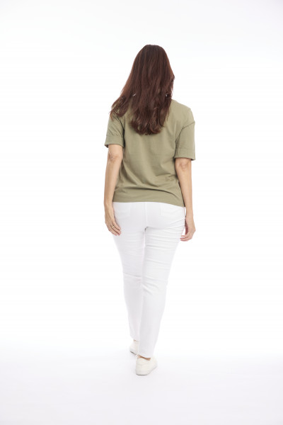 Cuff Hem T-shirt