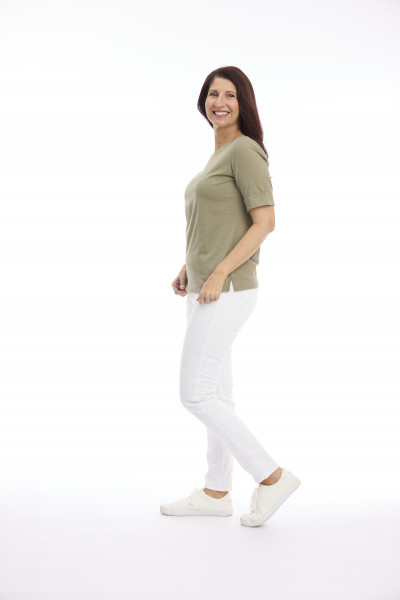Cuff Hem T-shirt