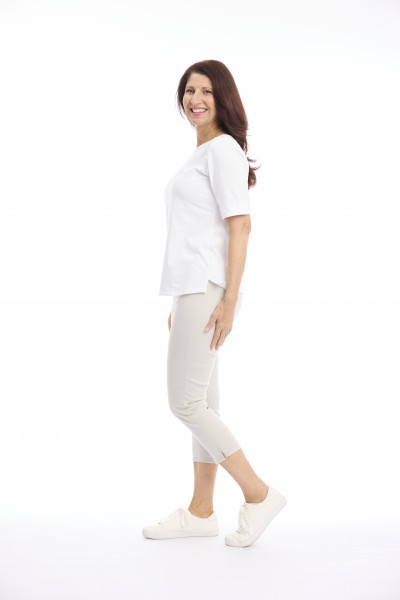 Capri Stretch Denim Jeggings