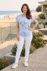 Feather Burnout Tee