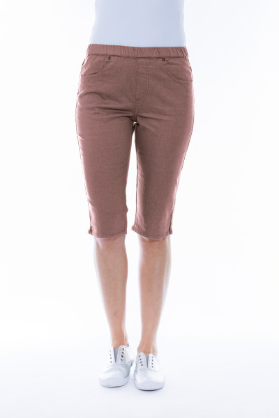 Stretch Denim Shorts