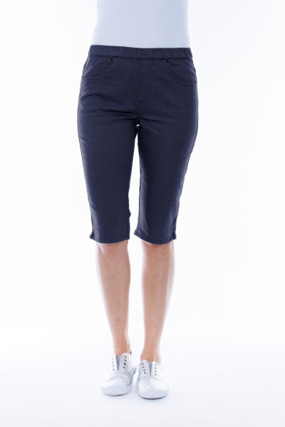 Stretch Denim Shorts