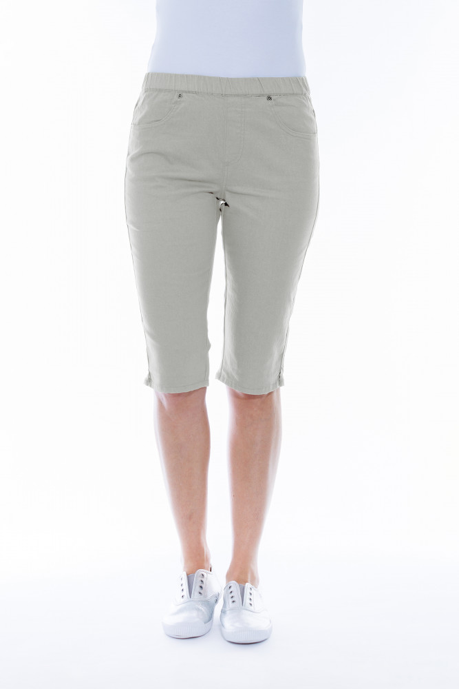 Stretch Denim Shorts