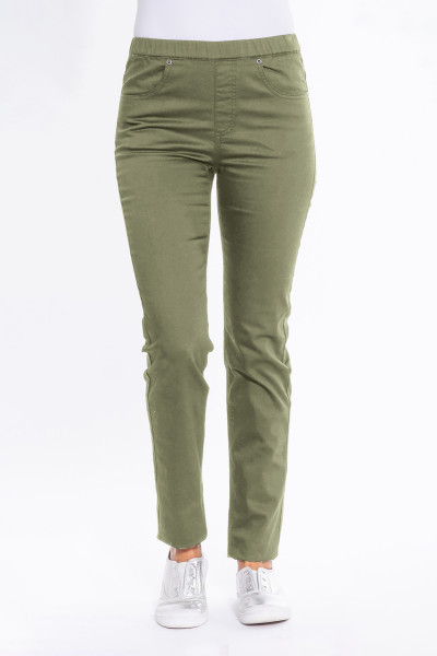 Full-Length Stretch Denim Pants