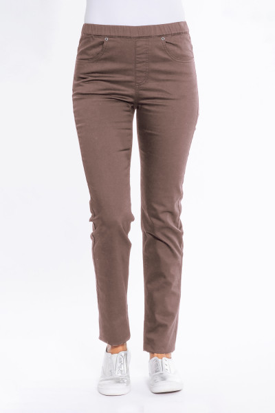 Full-Length Stretch Denim Pants