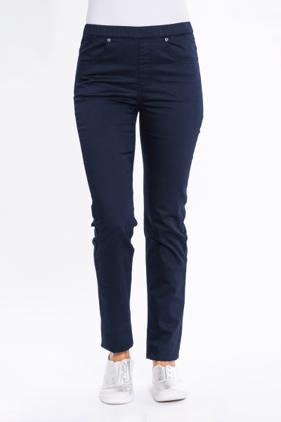 Full-Length Stretch Denim Pants
