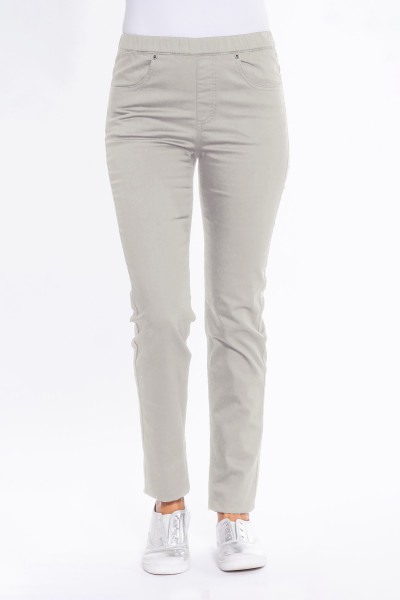 Full-Length Stretch Denim Pants