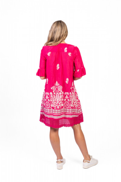 Hannah Tunic Boho Short Sleeve