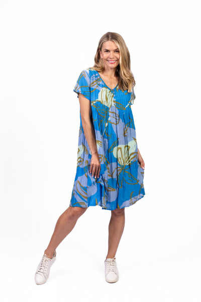 Nicola Dress Cap Sleeve