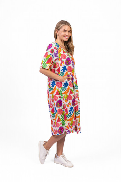 Yvonne Dress Round Neck