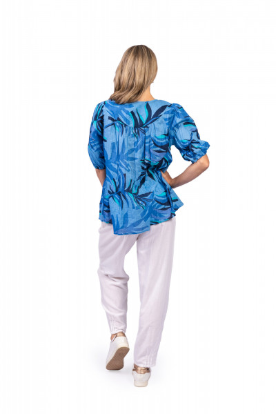 Tessa V-Neck Tassel Top