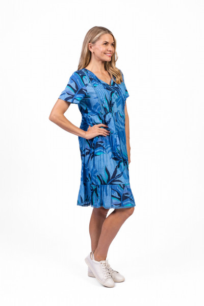 Colette V Neck Tassel Dress