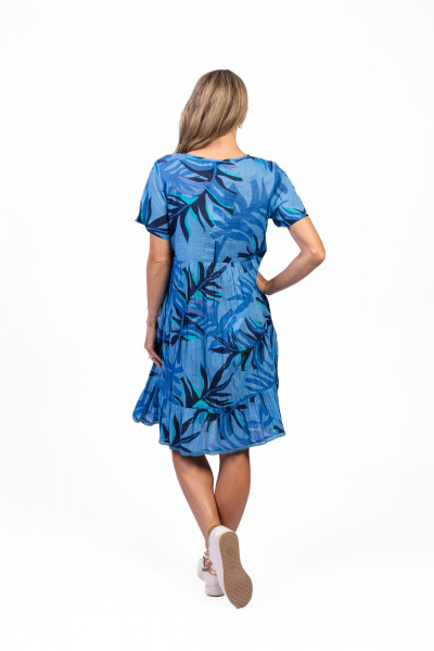 Colette V Neck Tassel Dress