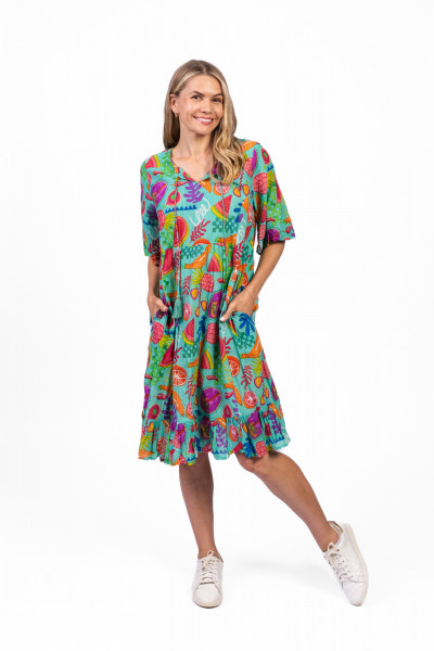 Charli Tassel Tie Dress