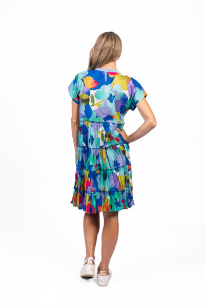 Leela V Neck Mini Dress