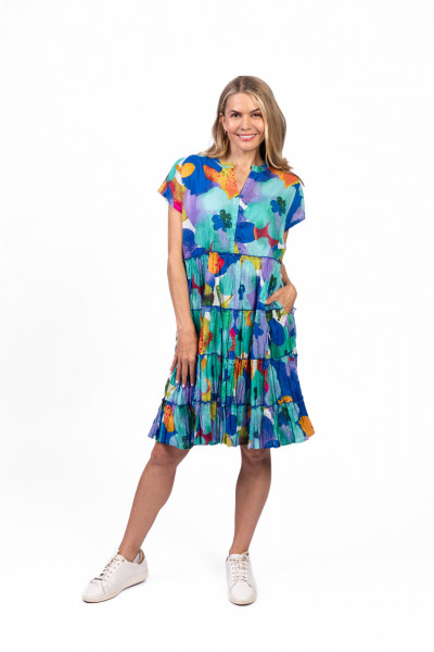 Leela V Neck Mini Dress